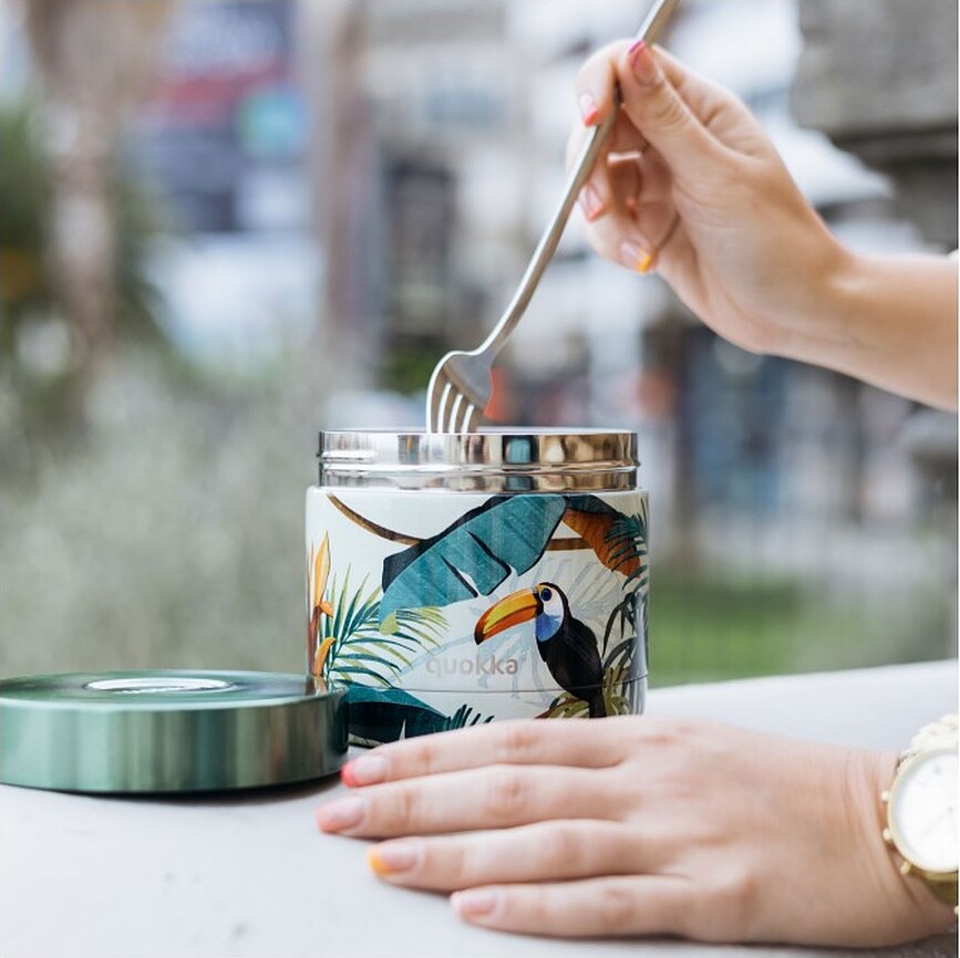 Quokka Whim Autumn Boîte Repas Isotherme, 600 ml