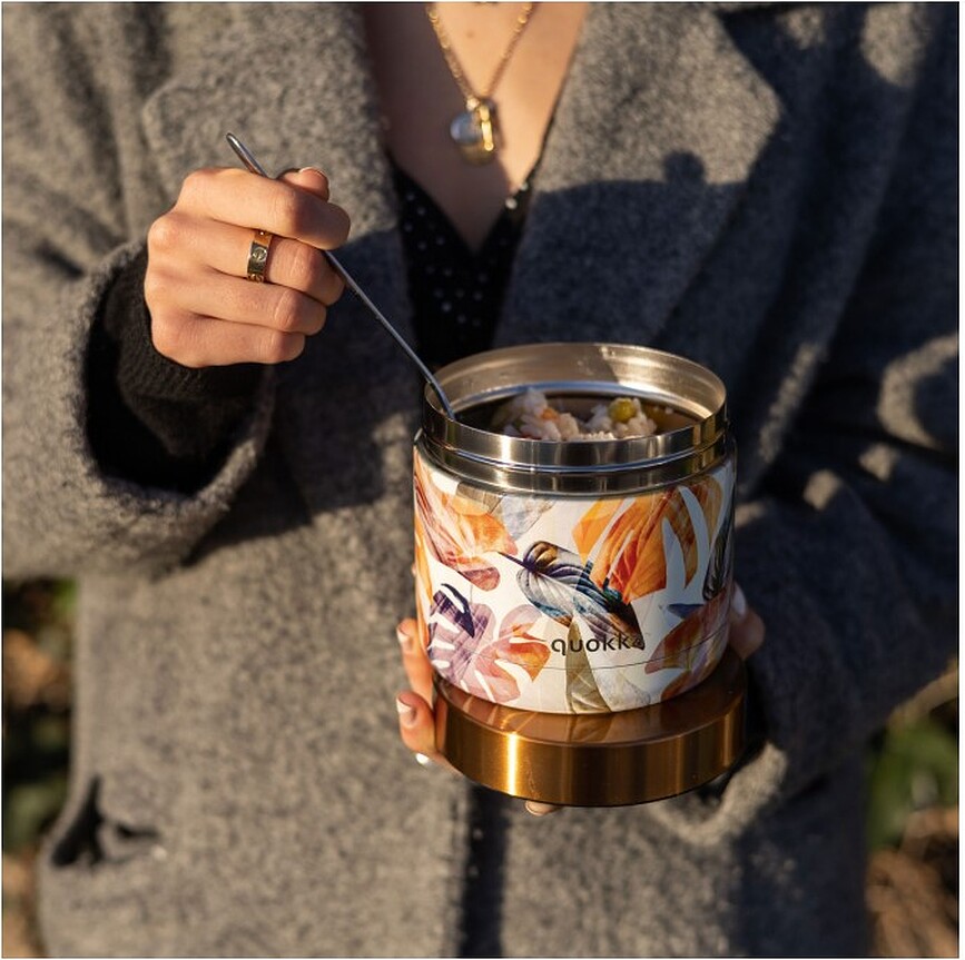 Quokka Whim Tropical Termo posoda, 600 ml