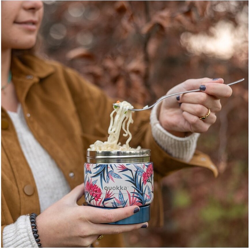 Quokka Whim Marble Termo posoda, 360 ml