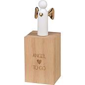 Amuletas Raeder angelas medinėje dėžutėje