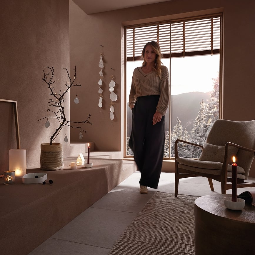 Decoración colgante Winter Magic, 87 cm