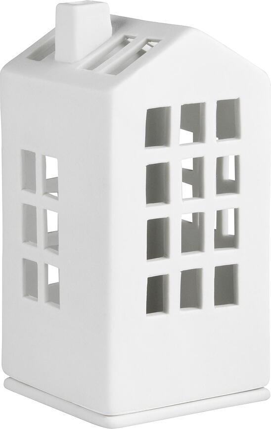 Farol decorativo Raeder, con forma de ayuntamiento