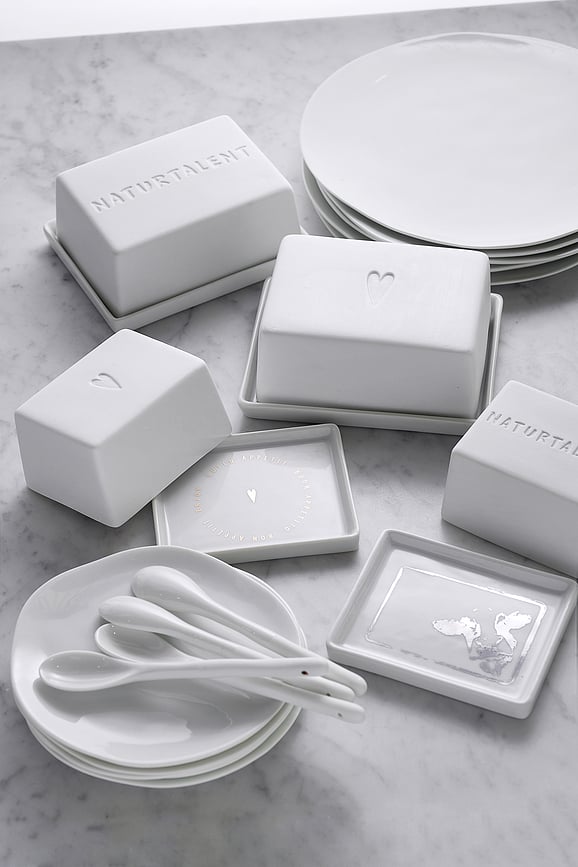 Mantequera de porcelana Raeder Good Day