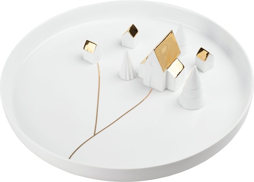 Misa decorativa Village, 40,5 cm