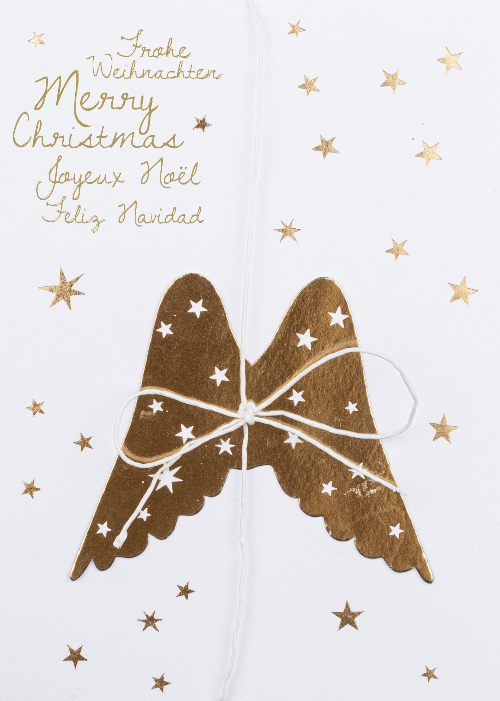 Raeder Angel Wings Weihnachtskarte