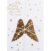 Raeder Angel Wings Weihnachtskarte