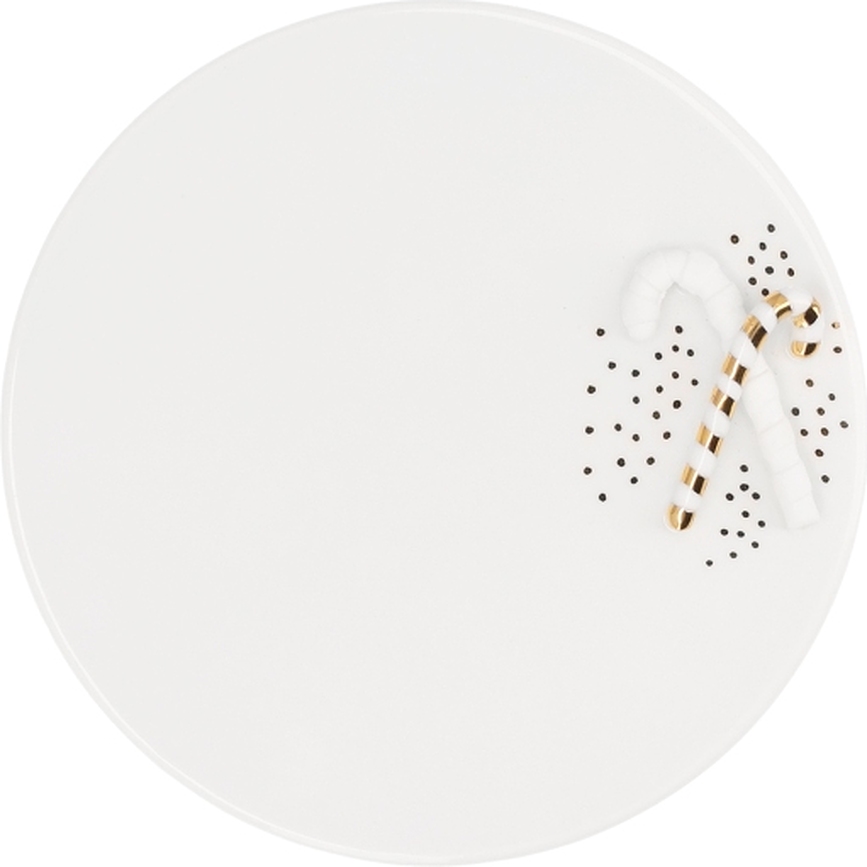 Raeder Assiette de Présentation, motif cannes à sucre, diamètre 13,5 cm