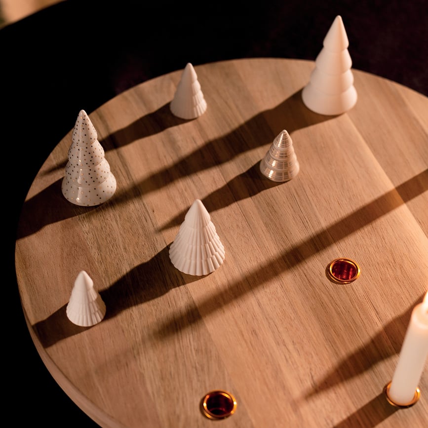 Raeder Bougeoir motif forêt de sapins