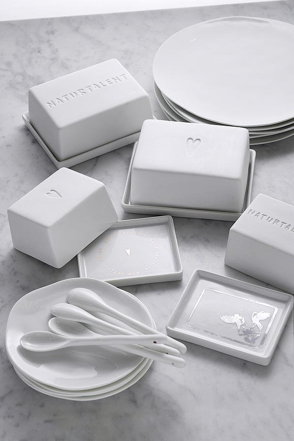 Raeder Good Day Βουτυριέρα, πορσελάνινη