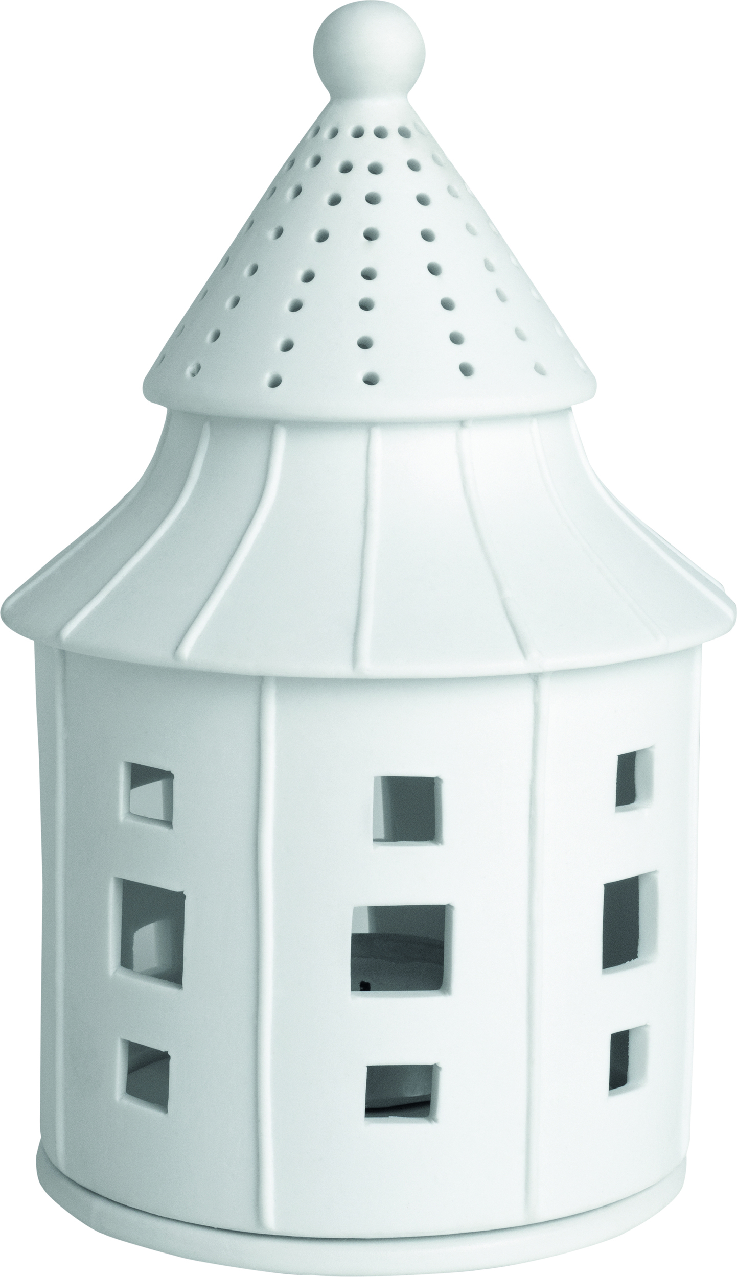 Räder Geschenklaterne Driving Home - Winterliche Porzellan Laterne