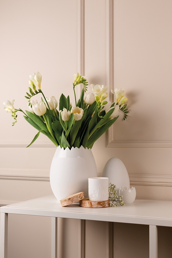 Raeder Photophore, motif lapins, 7 cm, en porcelaine