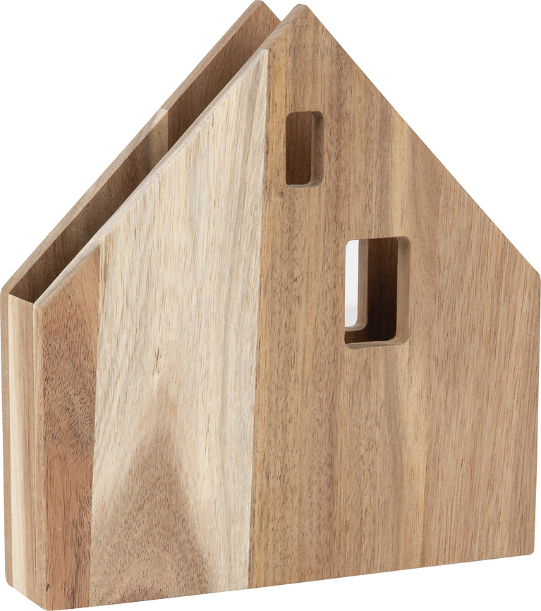 Servilletero Raeder, en forma de casa