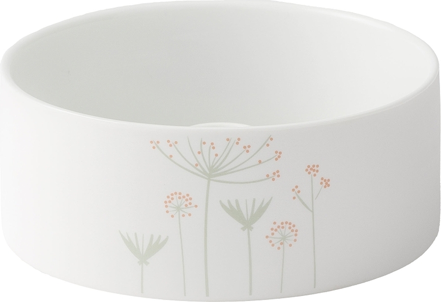 Spring Bougeoir pour bougie classique, blanc
