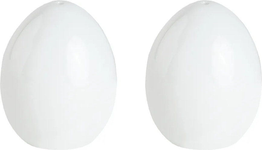 Spring Salière et Poivrière, blanches, Lot de 2