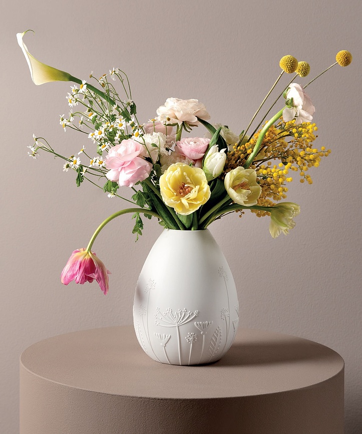 Spring Vase, blanc