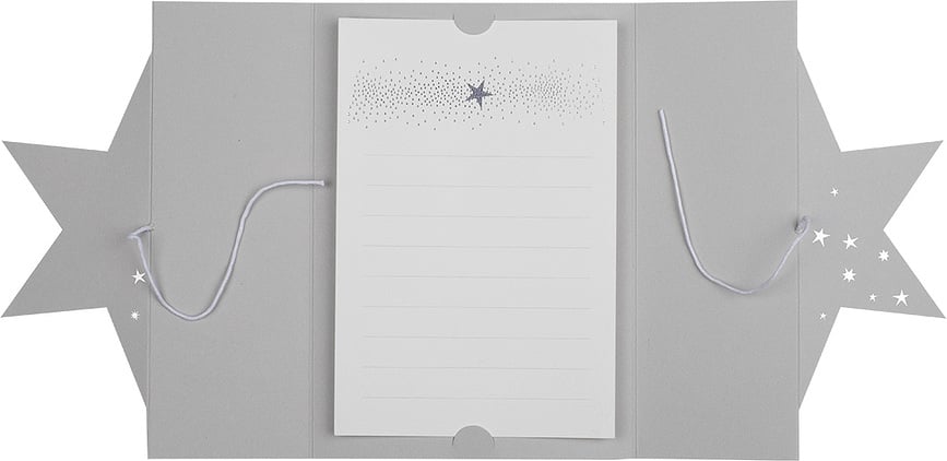 Tarjeta de Navidad Raeder, motivo regalo