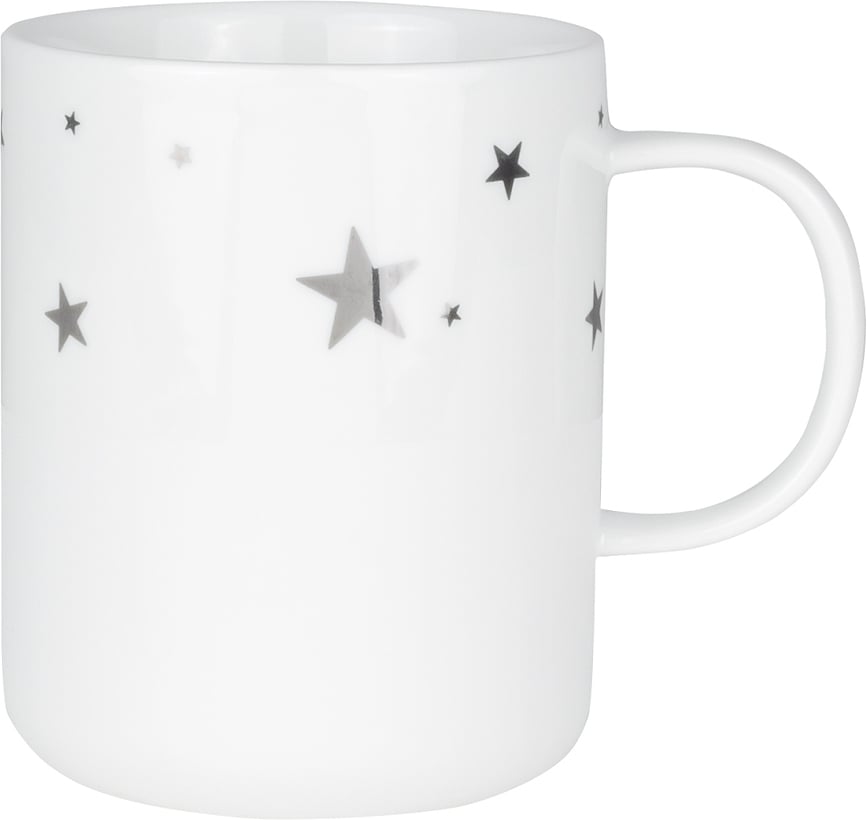Taza Raeder, con estampado de estrellas