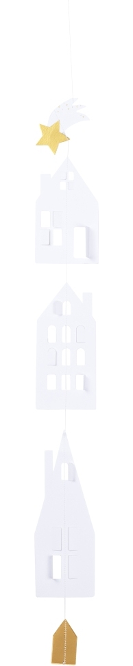 Wintertown Hängende Dekoration 55 cm