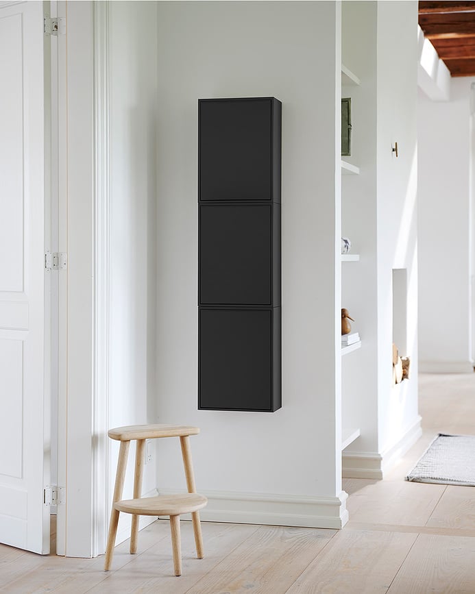 Contenedor de reciclaje de pared ReCollector, blanco