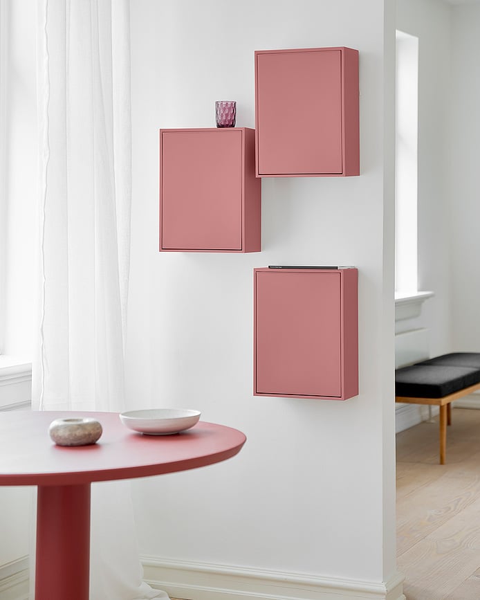 Contenedor de reciclaje de pared ReCollector, blanco