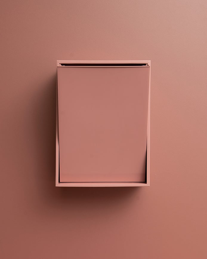 Contenedor de reciclaje de pared ReCollector, blanco