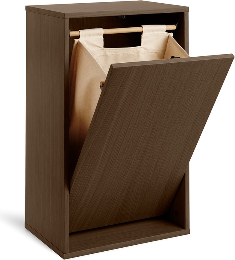 Kôš na bielizeň ReCollector Box tmavý dub