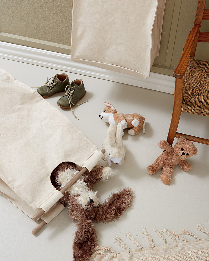 ReCollector BagUp Καλάθι Ρούχων απλό, μπεζ