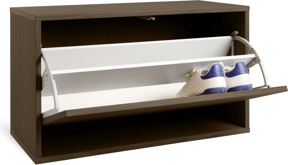 ReCollector Box Wandschuhschrank, dunkle Eiche
