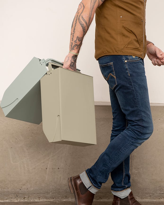 ReCollector Recycling Box Koš zidni tamnoplavi