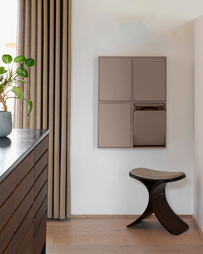 ReCollector Recycling Box Κάδος, ανακύκλωσης, τοίχου, μπλε σκούρο