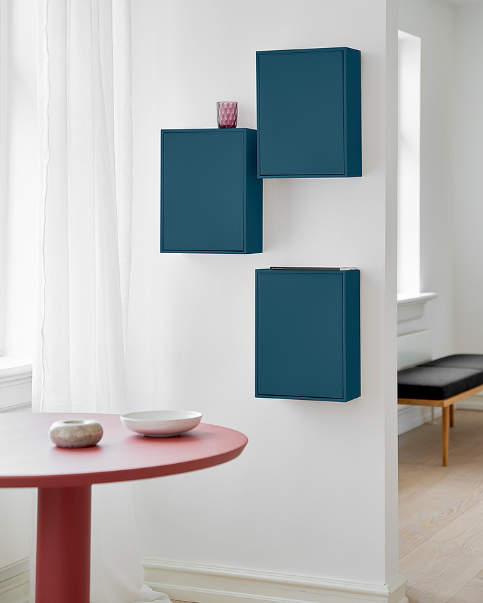 ReCollector Recycling Box Κάδος, ανακύκλωσης, τοίχου, μπλε σκούρο