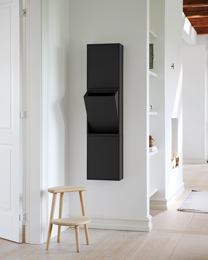 ReCollector Recycling Box Stenski koš za smeti, rjav