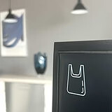 ReCollector Recycling Matters Αυτοκόλλητα, λευκά