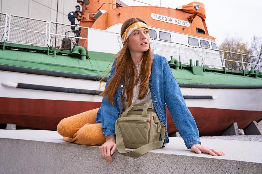 Allrounder Cross Sac matelassé, noir