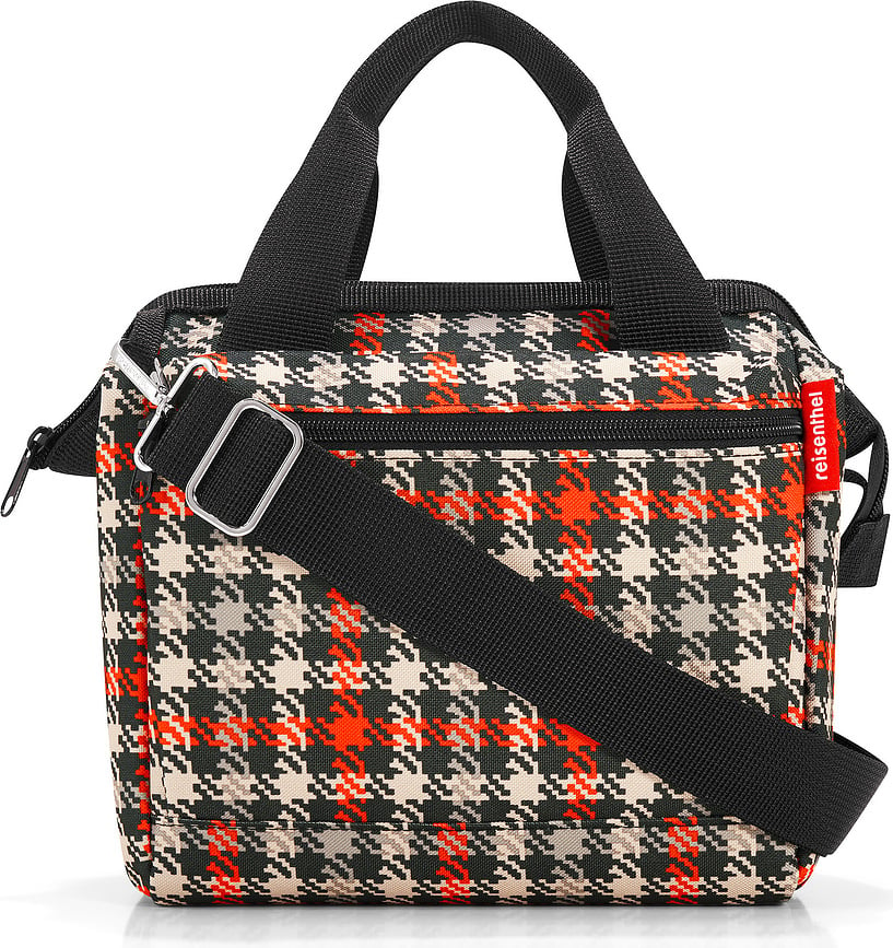 Allrounder Cross Tasche glencheck red