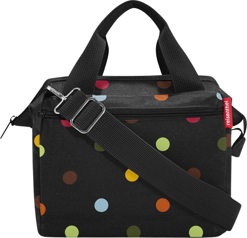 Allrounder Cross Tasche mit bunten Punkten