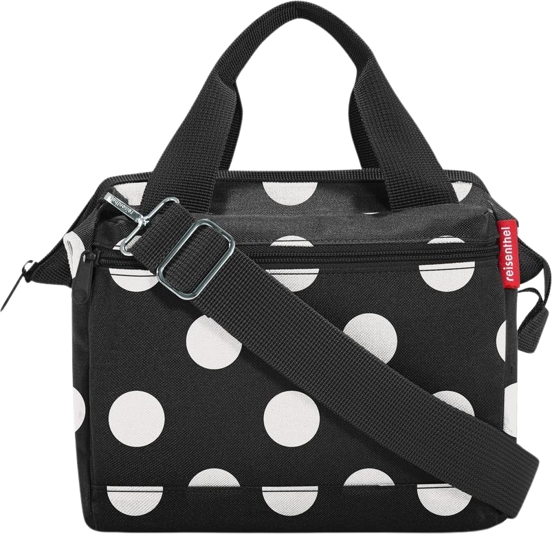 Allrounder Cross Tasche weißgetupft