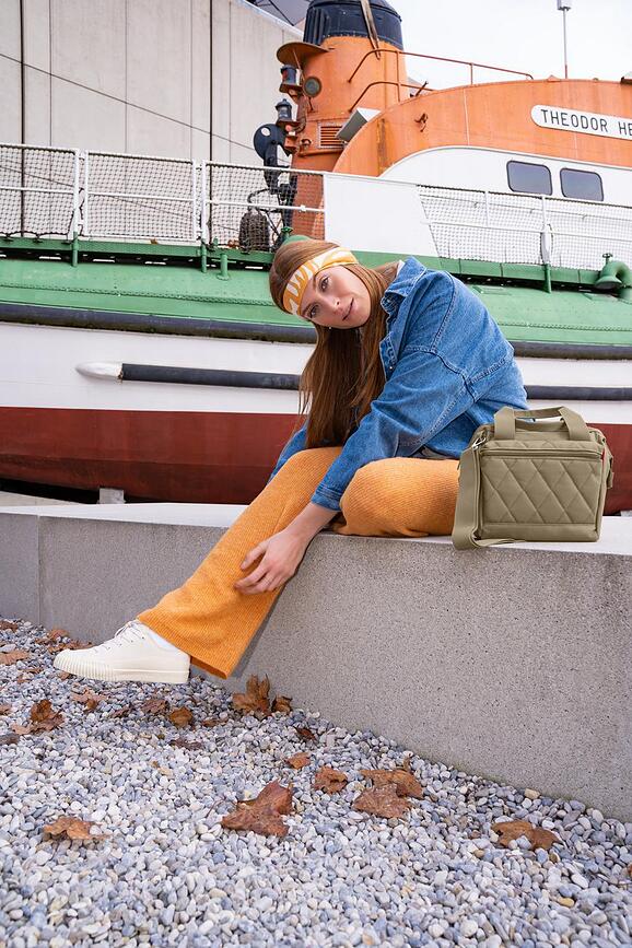 Allrounder Cross Τσάντα, καπιτονέ, μαύρη