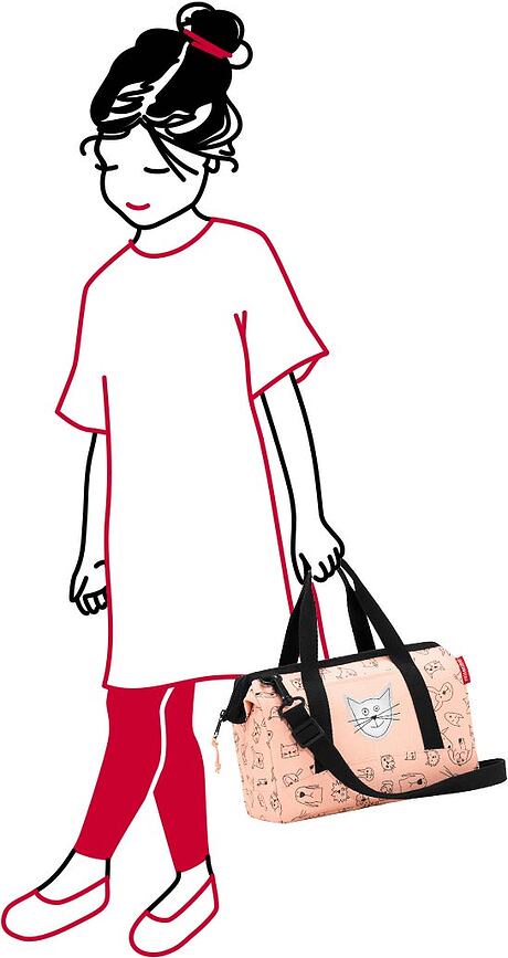 Allrounder Kids Sac XS, Chats et Chiens, menthe