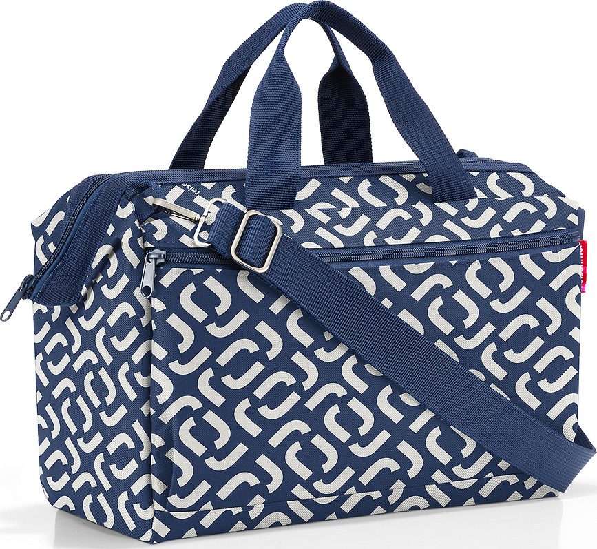 Allrounder Pocket S Sac fourre-tout, bleu et blanc