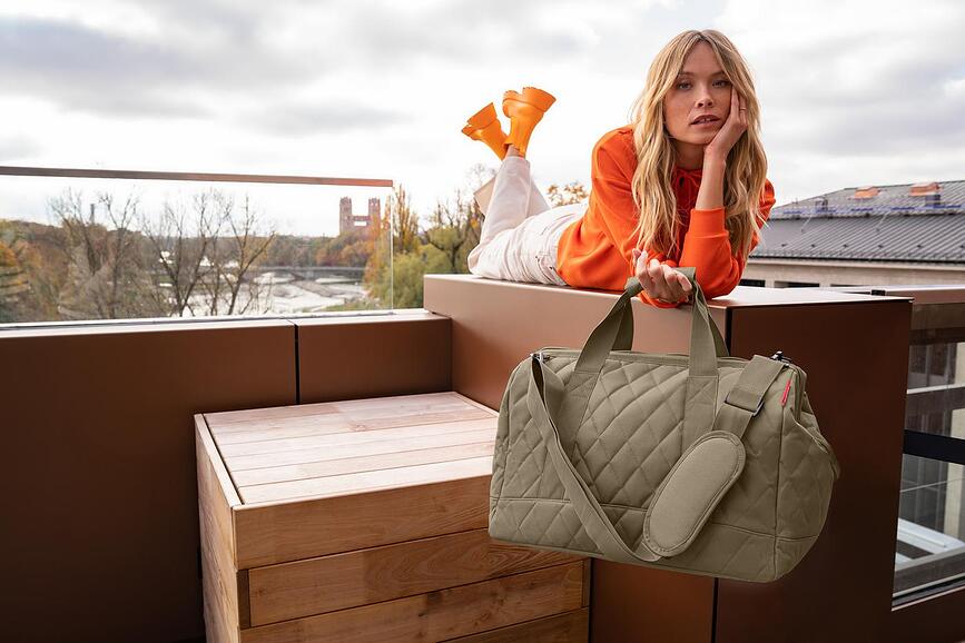 Allrounder Sac Fourre-tout matelassé, taille L, noir