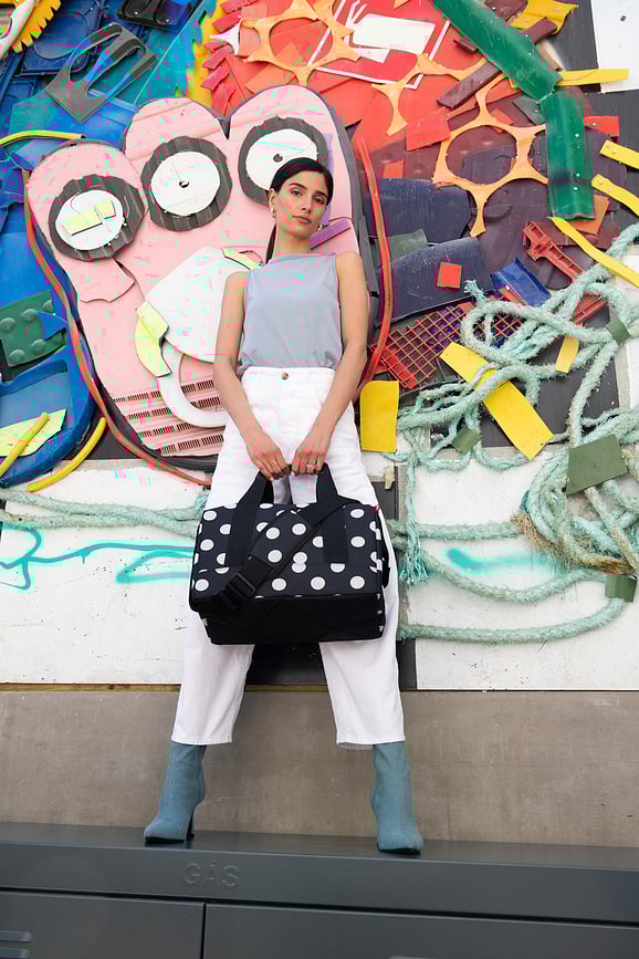 Allrounder Τσάντα, Μ, μαύρη