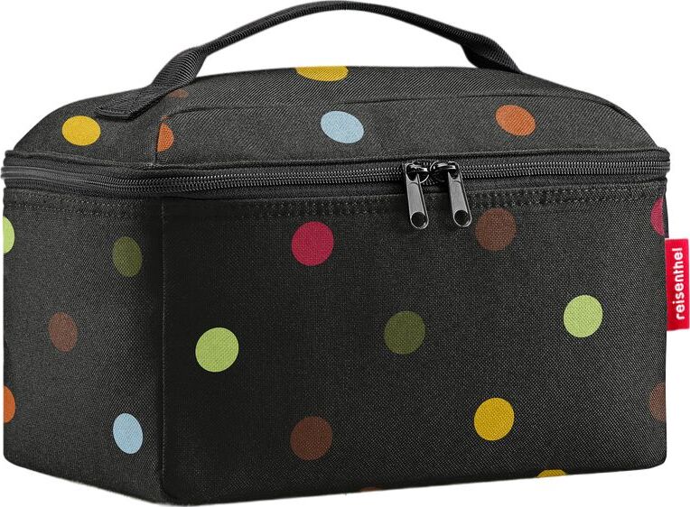 Beautycase Kosmetiktasche mit bunten Punkten