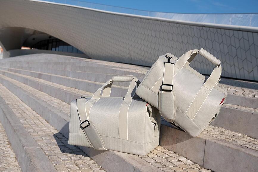 Bolsa Allrounder L, estampado mármol barroco