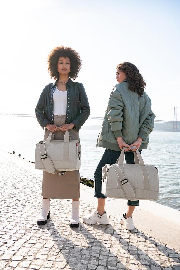 Bolsa Allrounder L, estampado mármol barroco