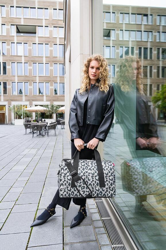 Bolsa Allrounder L, estampado mármol barroco