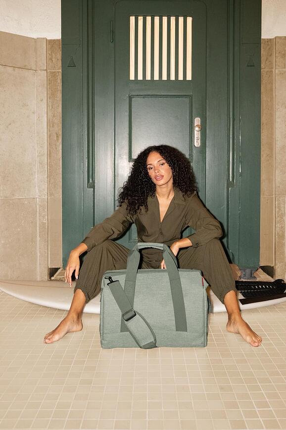 Bolsa Allrounder L, estampado mármol barroco