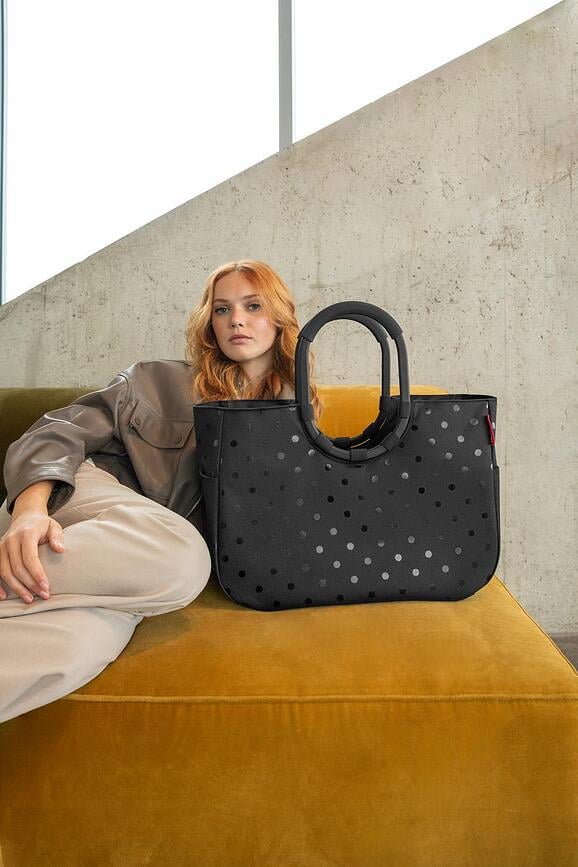 Bolsa Loopshopper, estampado de leopardo, talla L