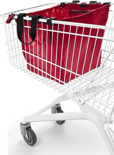 Bolsa Easyshoppingbag, de lunares de colores, negra