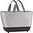 Bolsa de la compra Shoppingbasket, gris y negra